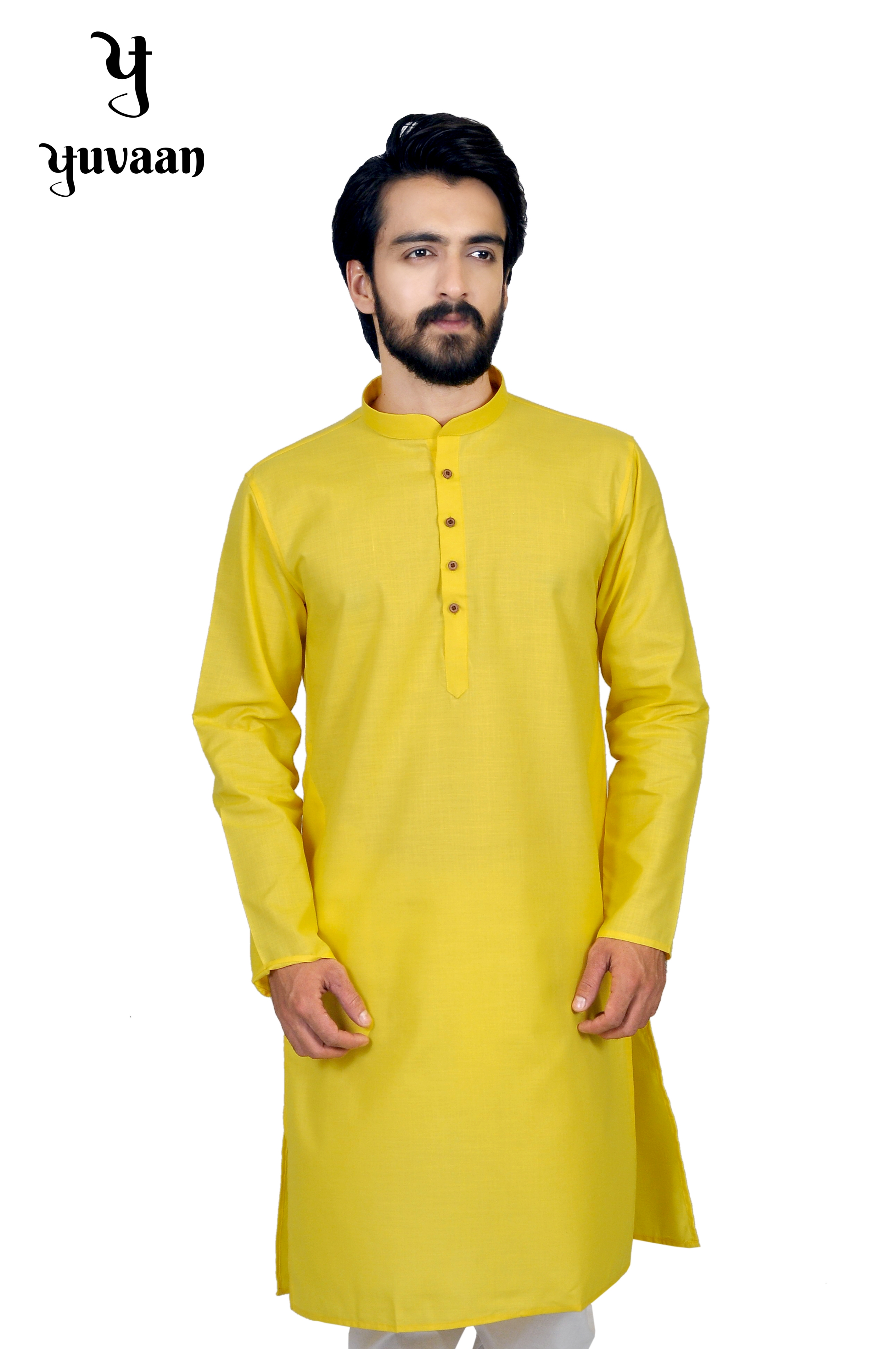 Yuvaan Cotton Party Wear Plain Kurta Pyjama Udaan B B Buying For