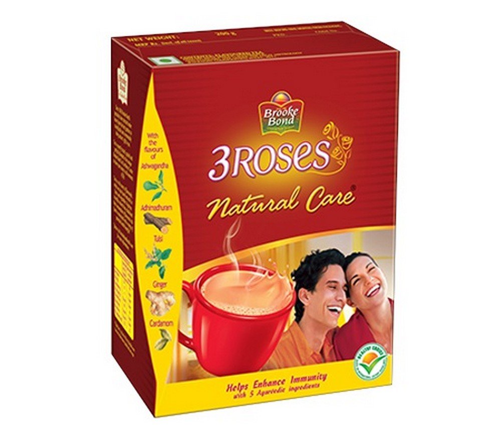 Brooke Bond 3 Roses Natural Care Flavoured Tea 100 Gm Pack Of 1