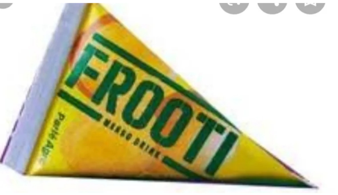 Frooti Mango Drink Juice 65 Ml Pack Of 64 Set Of 64 MRP 5 00 Rs