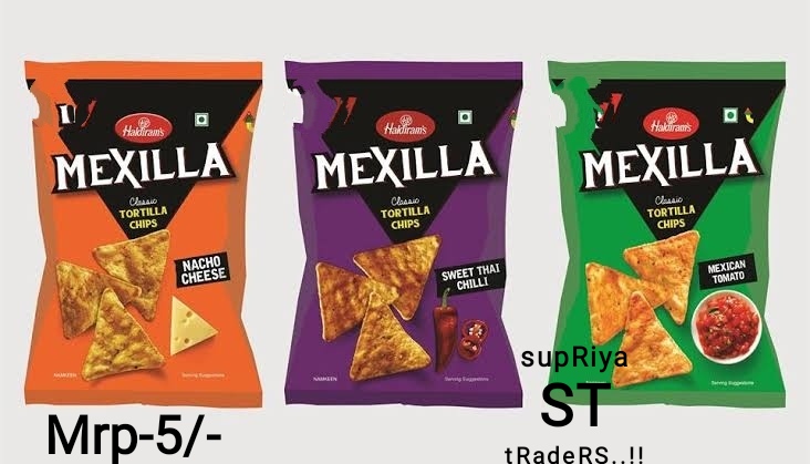 Haldiram S Mexilla Nacho Cheese Nachos Chips Gm Pack Of