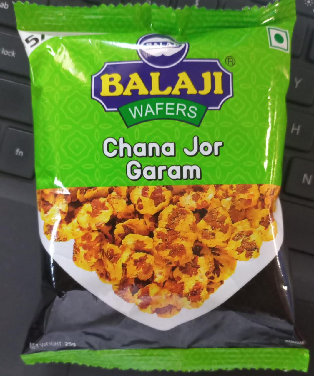 Balaji Chana Jor Garam 25 Gm Pack Of 1 BRAND BOX Set Of 240