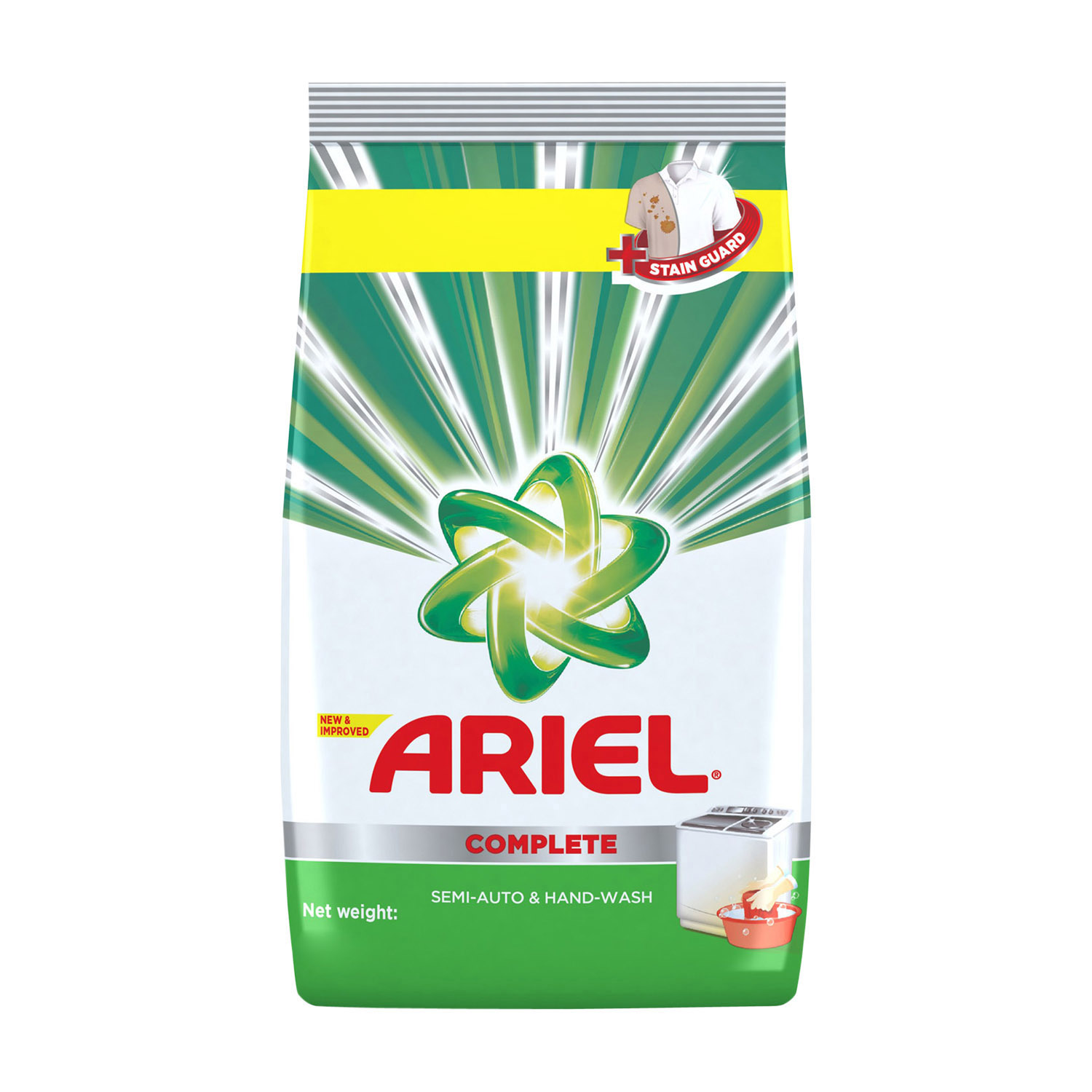 Ariel Complete Detergent Powder Pack Of Kg Gm Free Each