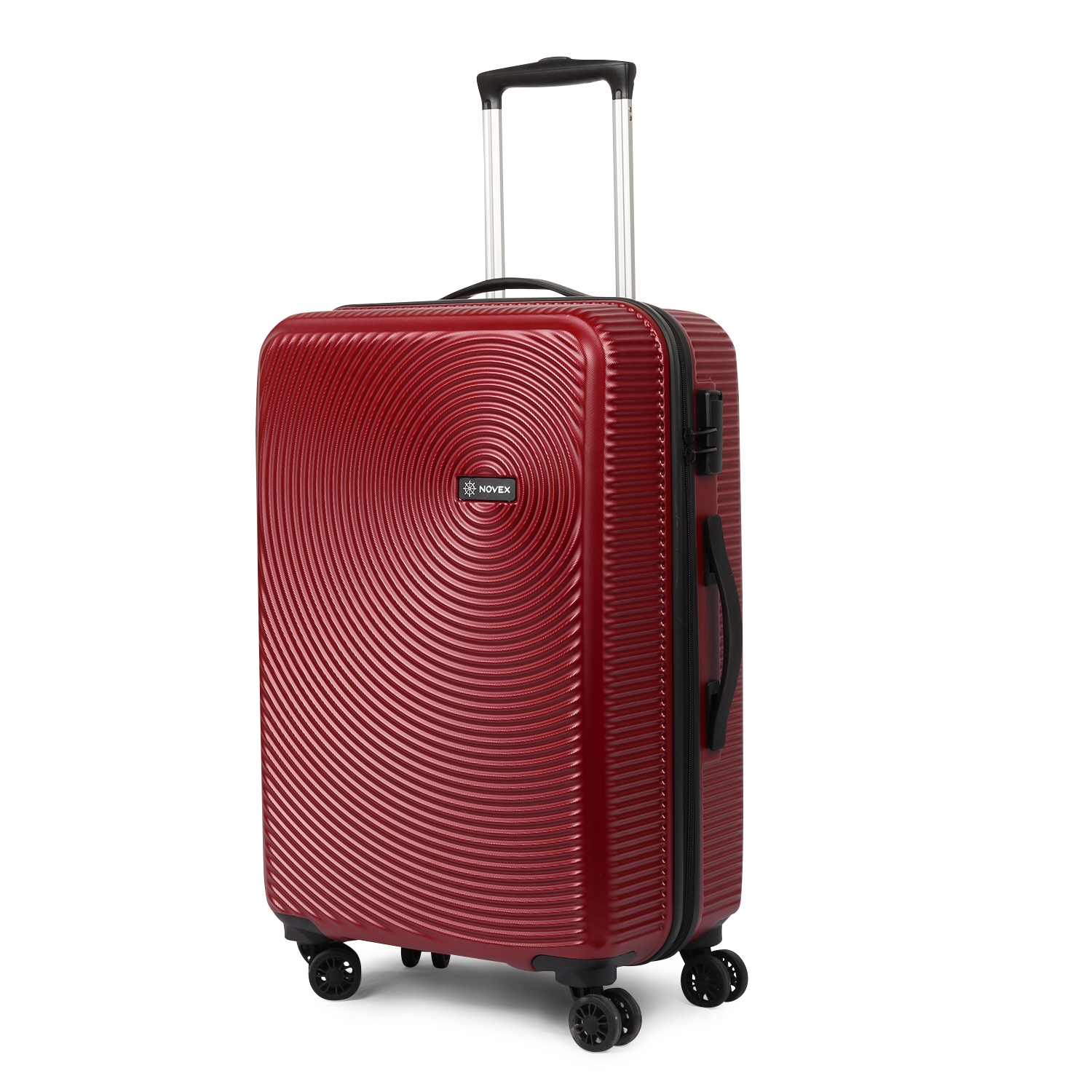 Novex Hard Body Suitcase and Trolley Bag (Set of 1, Red) Udaan B2B