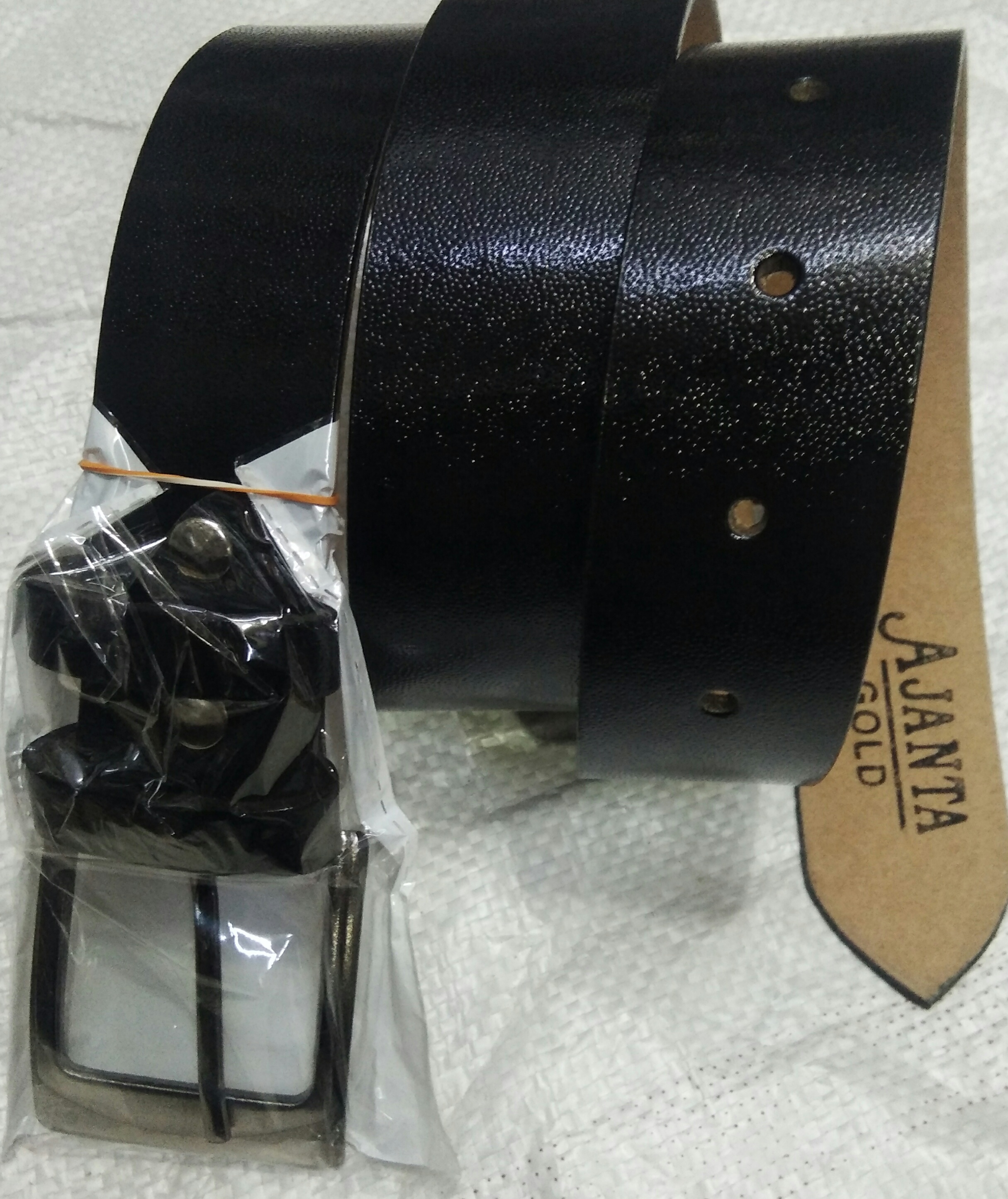 ajanta leather belt