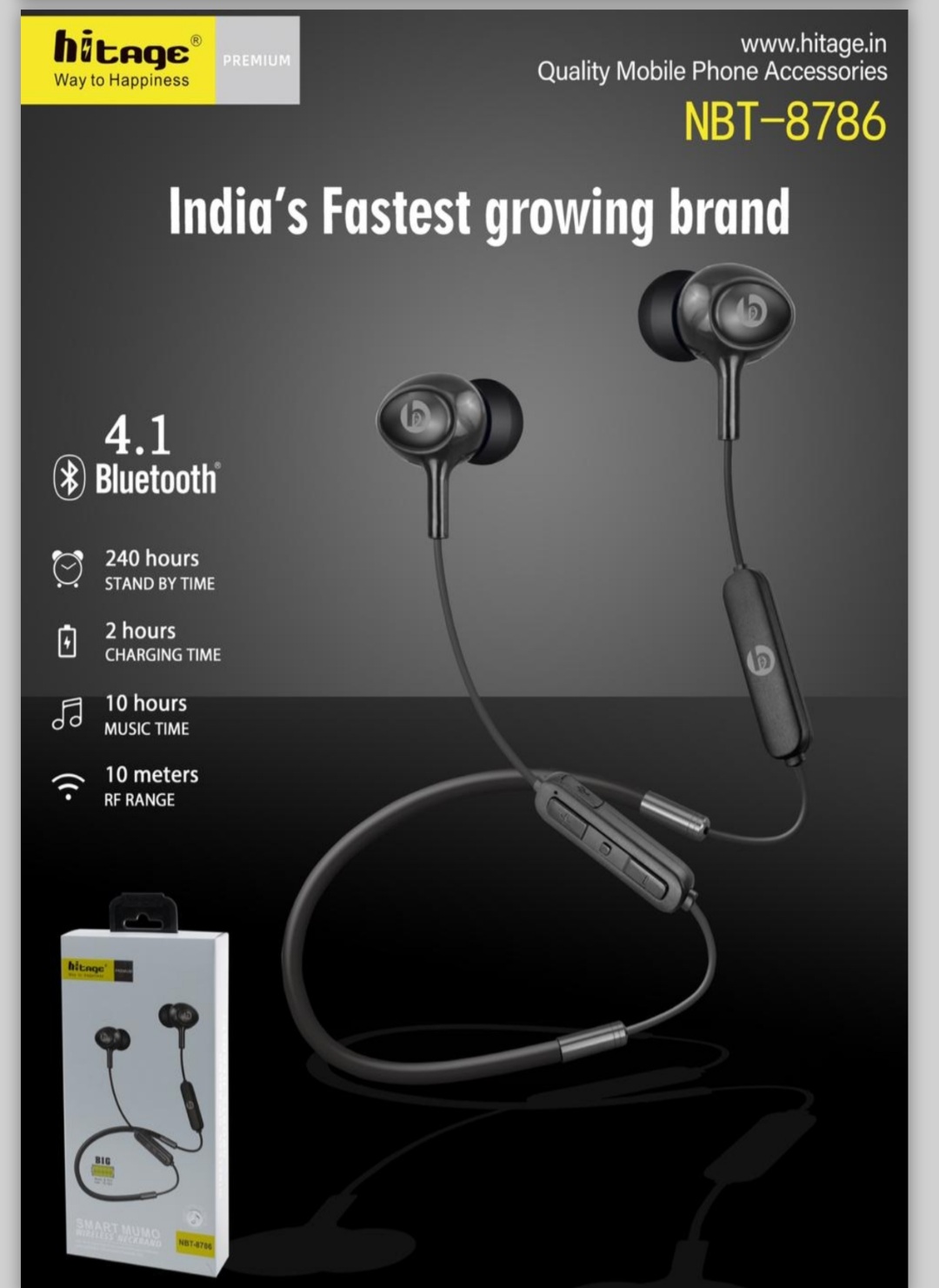 Hitage NBT-8786 Wireless / Bluetooth In 