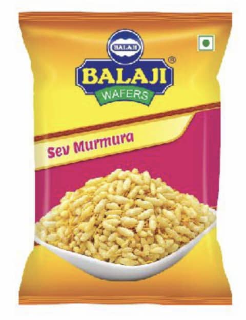 Balaji Masala Sev Murmura (75 gm, Pack of 1,) : SHEET (Set of 8 ...