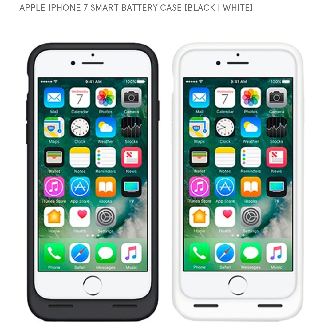 DOGIDOLI iPhone 6 6S 7 Compartiment de batterie 3000 mAh Ultra fin Coque chargeur portable étui de chargement pour iPhone 6 6S 7 11,9 cm 