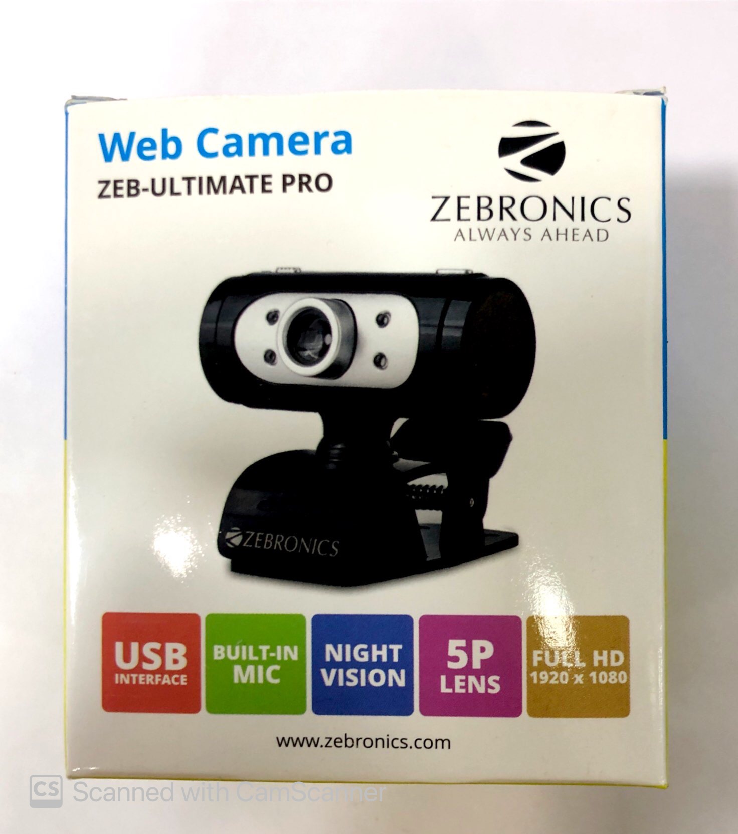 zebronics zeb ultimate pro webcam