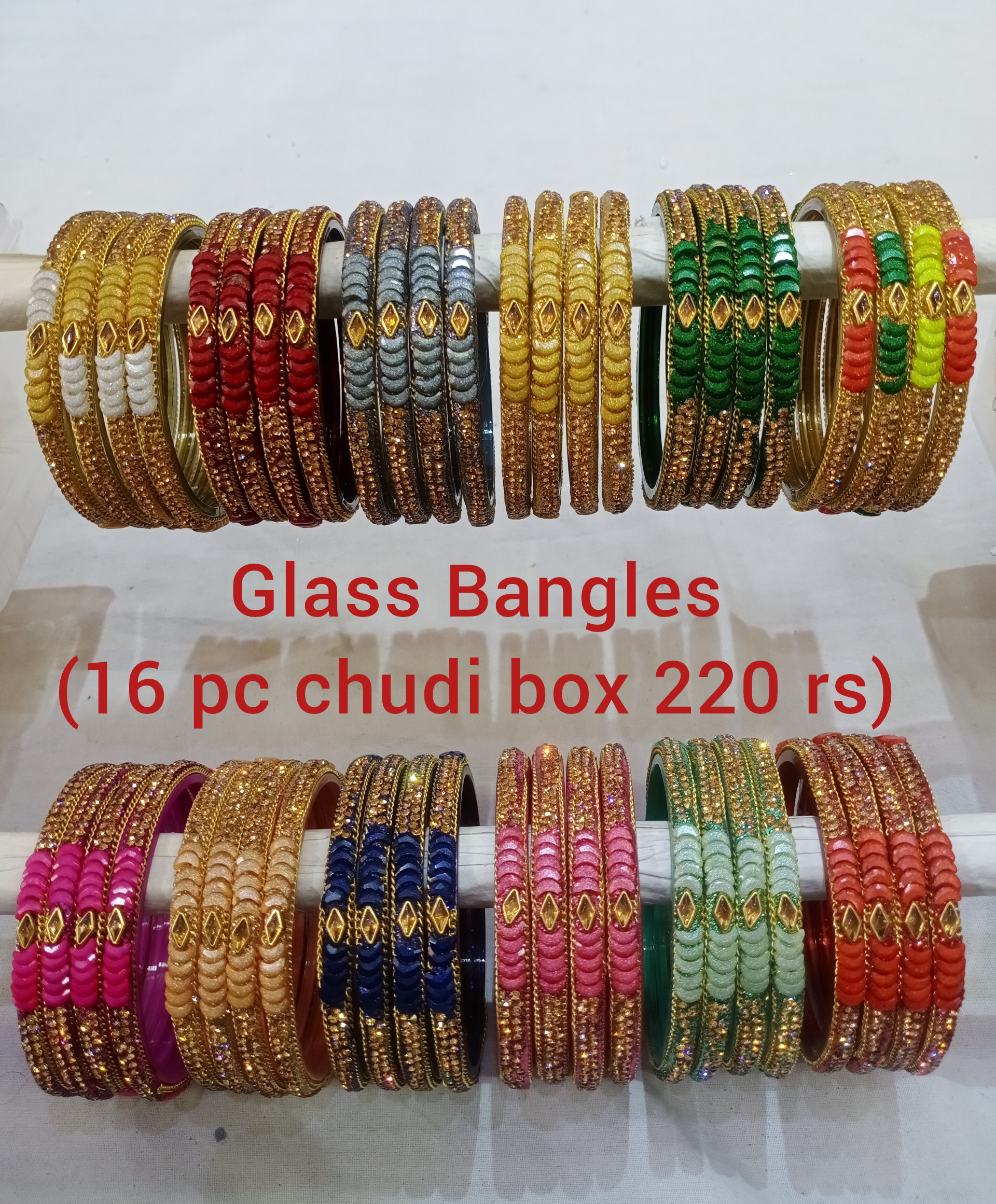 meenakari glass bangles