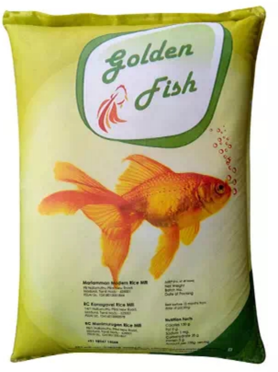 golden fish rice