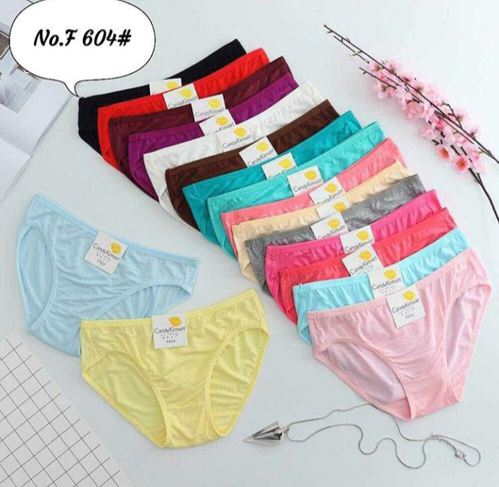 Indian Hosiery Solid Bikini Panty for Women Set Of 10 ...