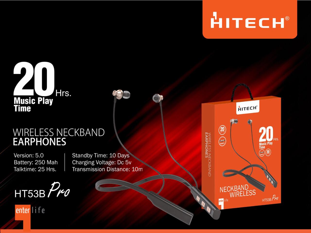 hitech bluetooth neckband