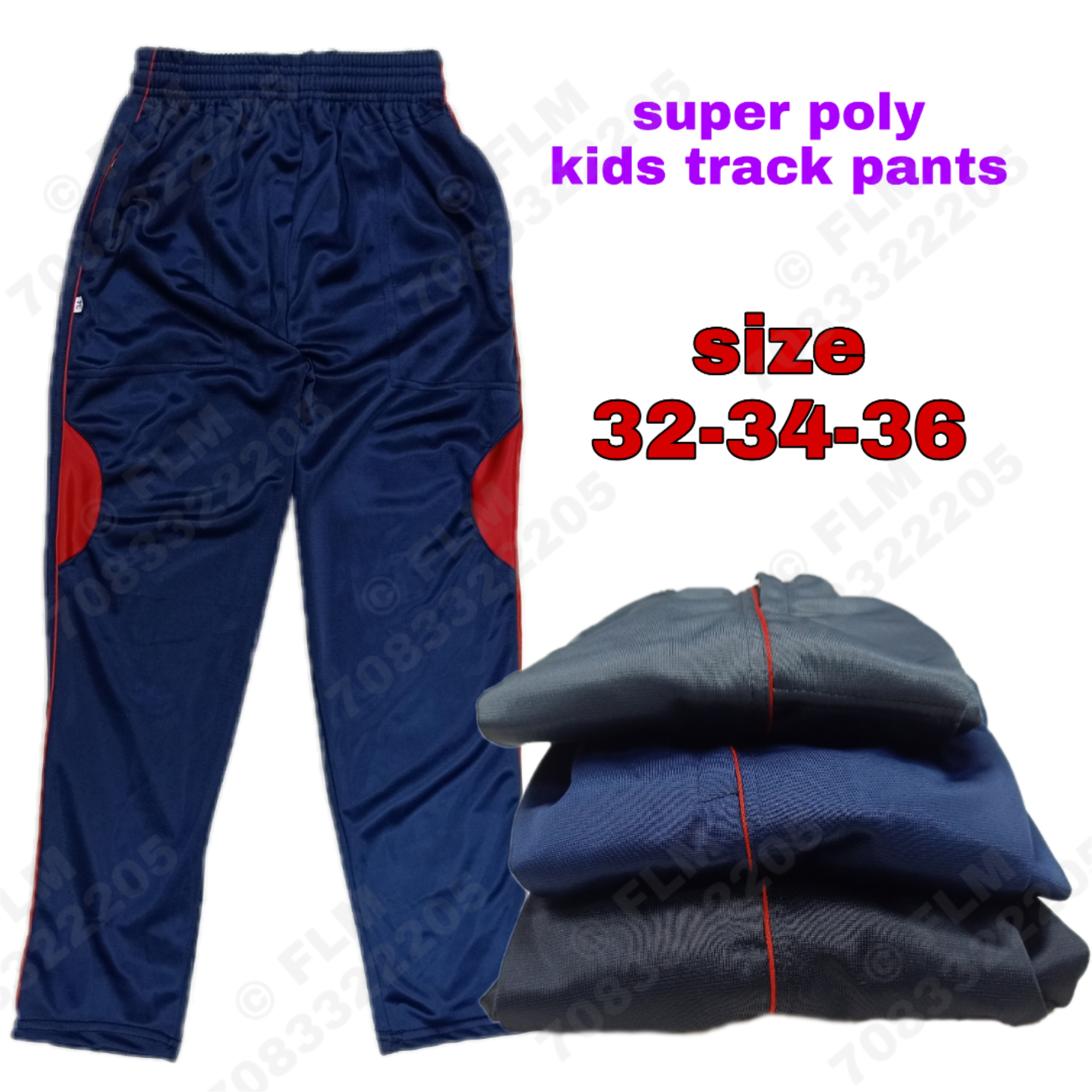 super poly track pants