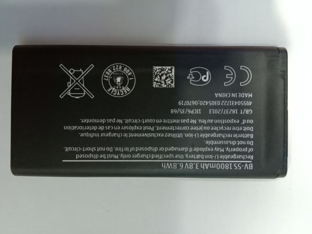 NOKIA BV-5S ORIGINAL BATTERY FOR NOKIA X2 | Udaan - B2B Buying for ...