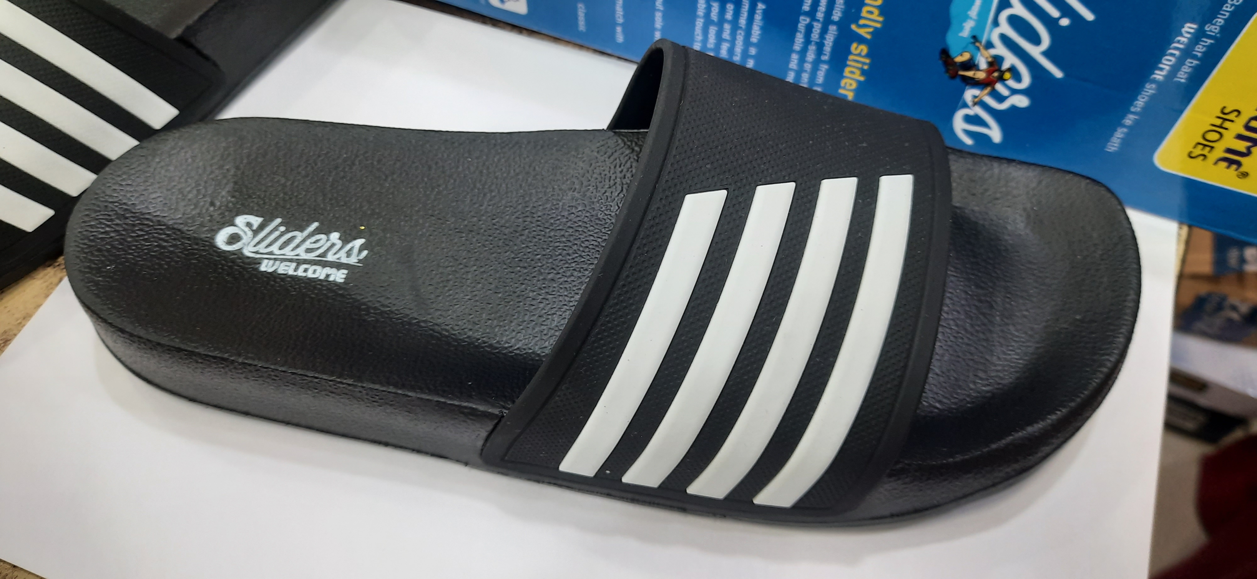 welcome slippers