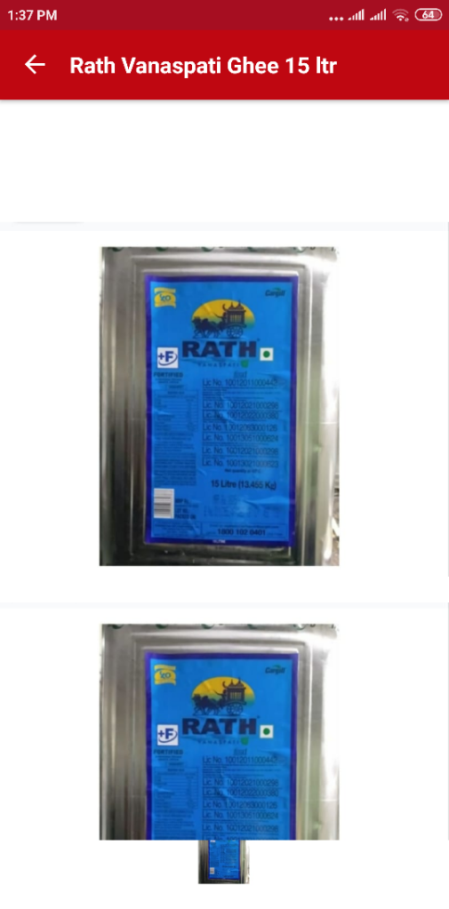 Rath Vanaspati Ghee 15 Ltr Tin Udaan B2B Buying for Retailers