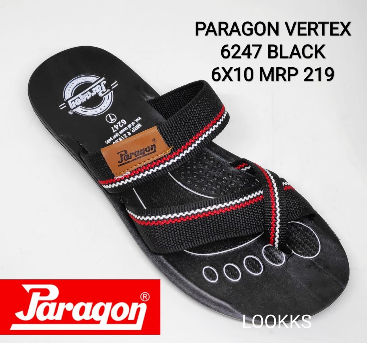 Paragon VERTEX 6247 BLACK 6X10 Patent 