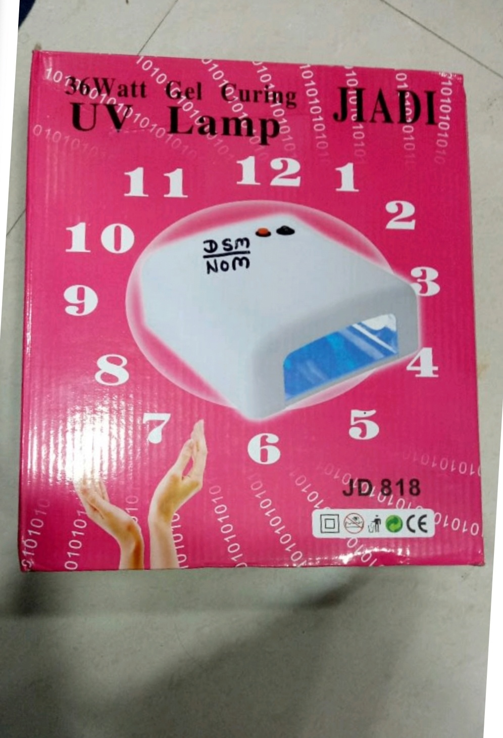 uv lamp jiadi jd 818