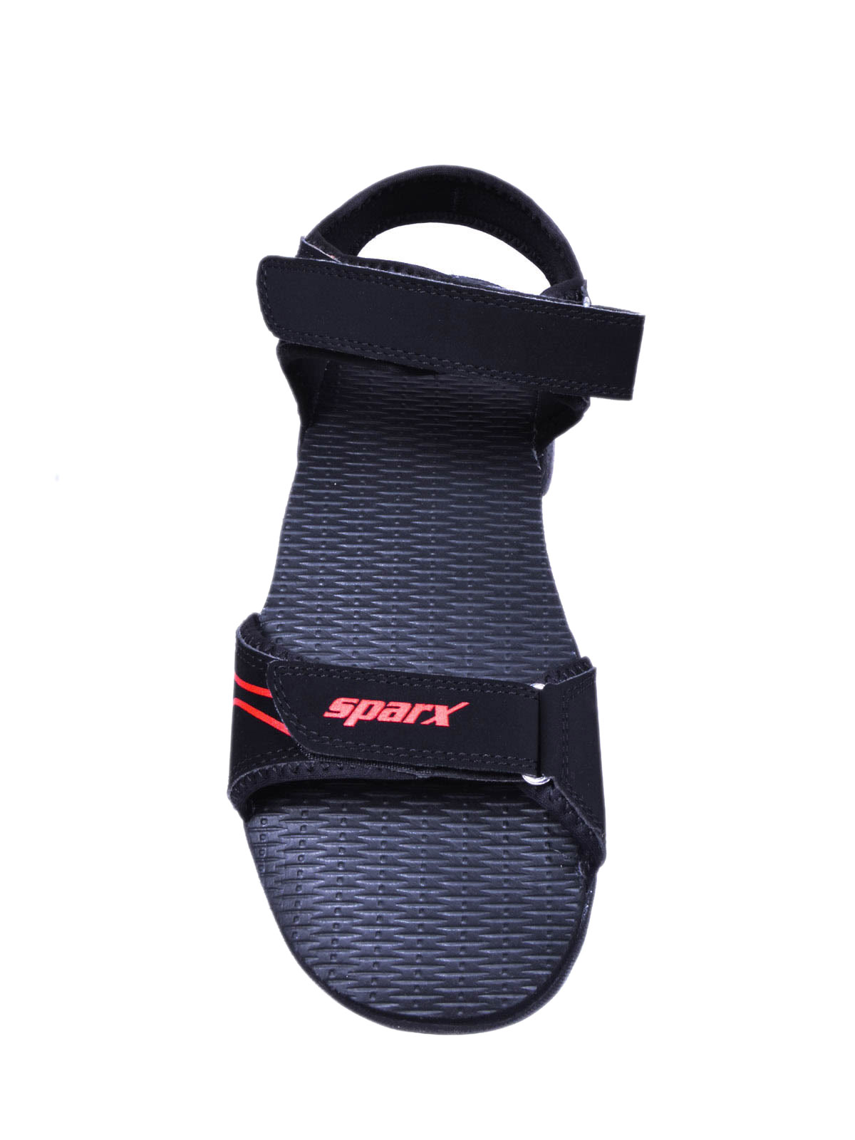 Sparx Floaters SS-703 Black Red | Udaan 