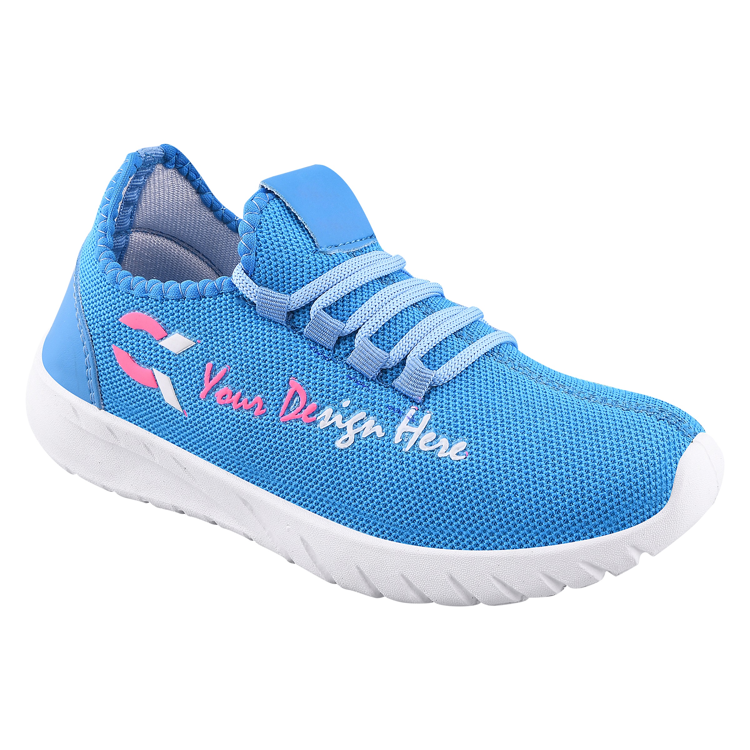 Klicker NEW RUBY-3 -SKY-5X8 Mesh Sports Wear Running Shoes (Sky-blue, 5 ...