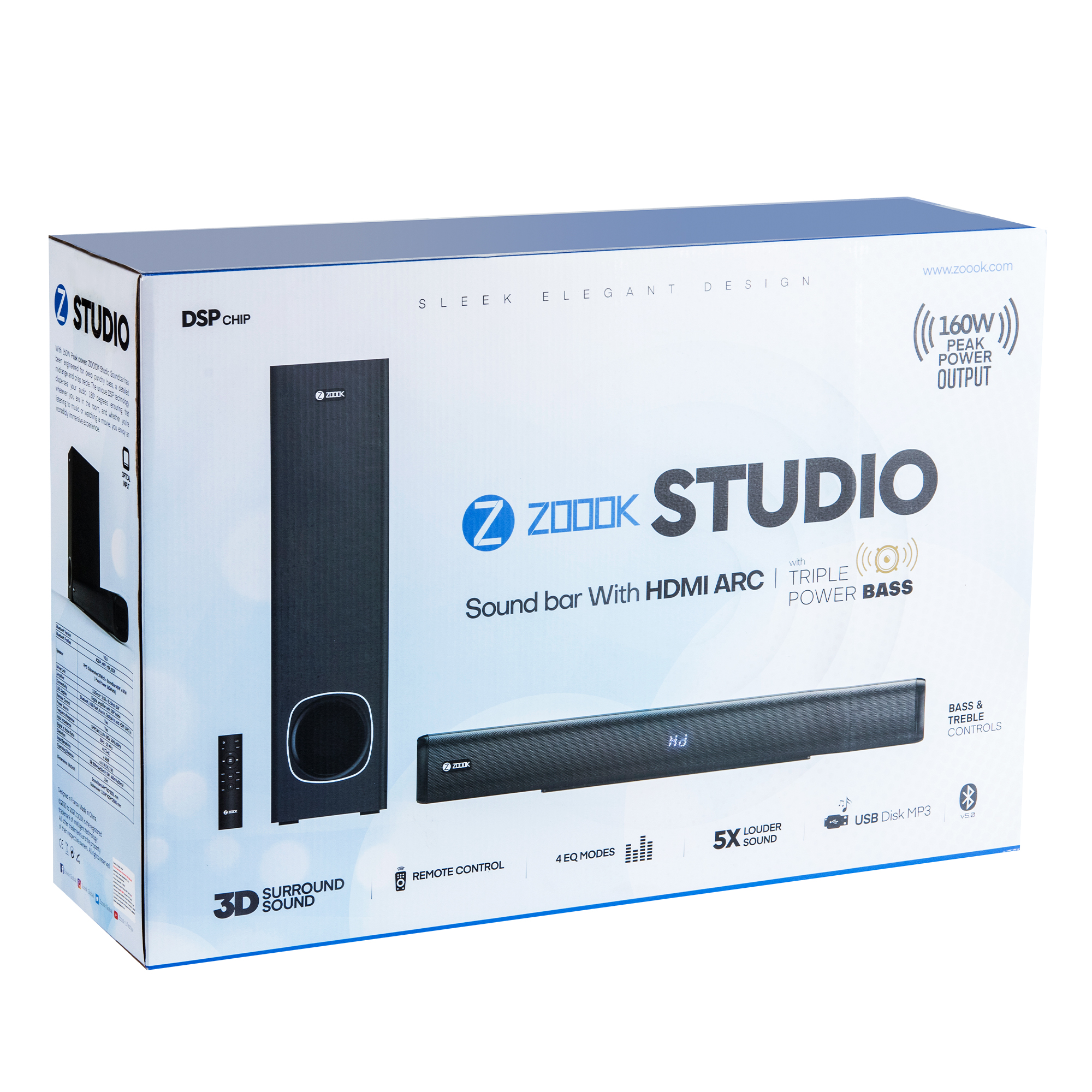 zoook rocker studio 160w