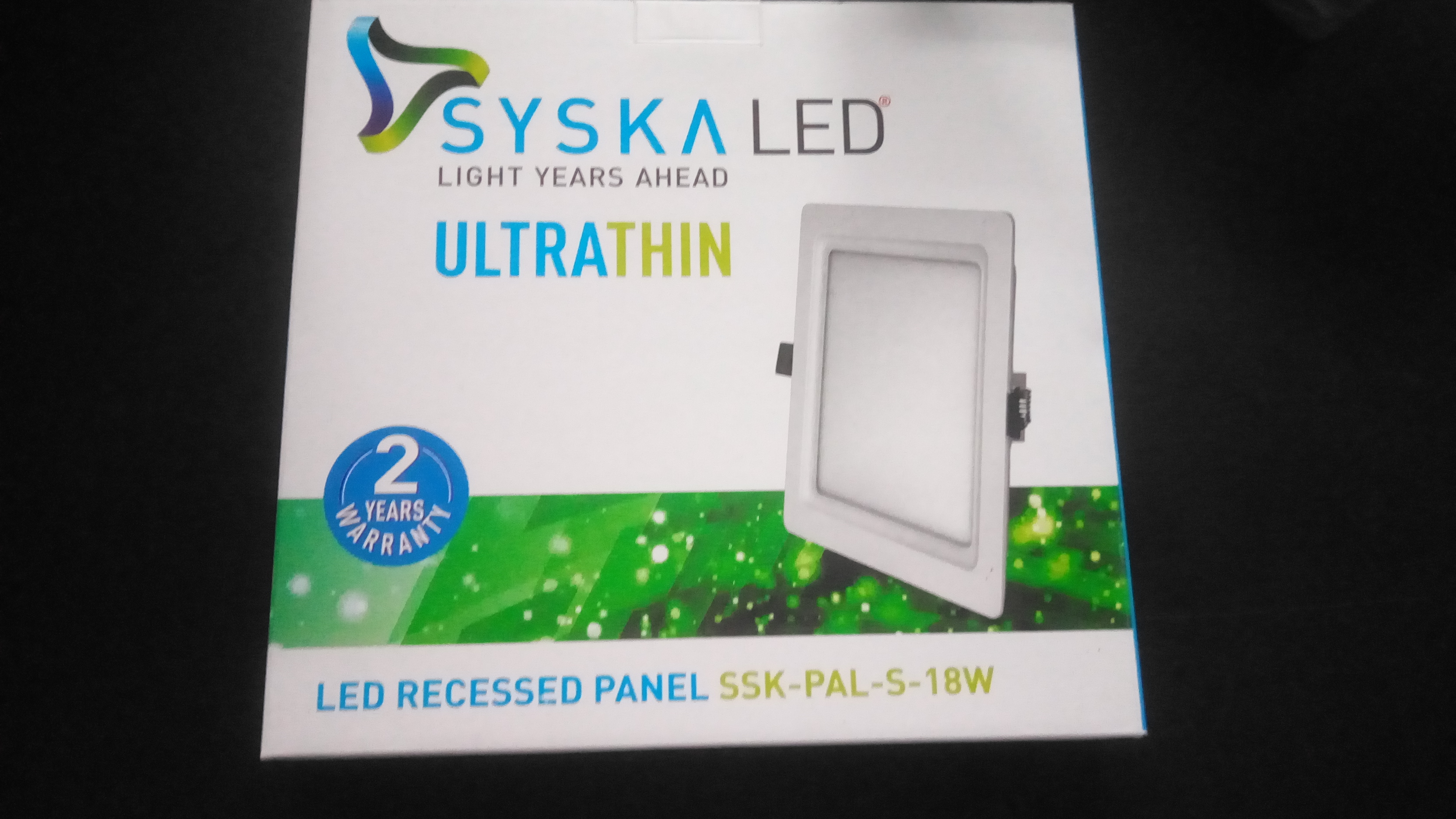 syska panel light 18 watt