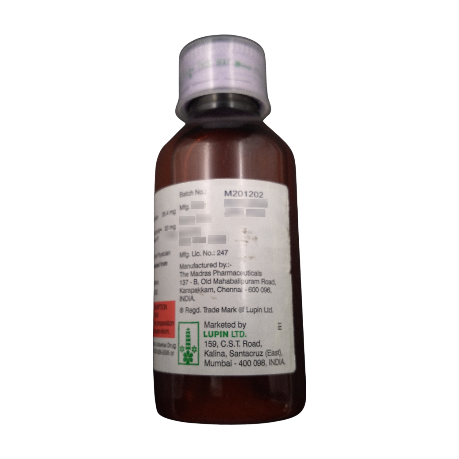 Lupituss CPM 100 ml Oral Suspension EACH of 1 Udaan B2B Buying