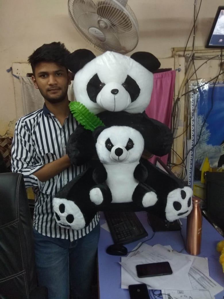 panda teddy bear 3 feet