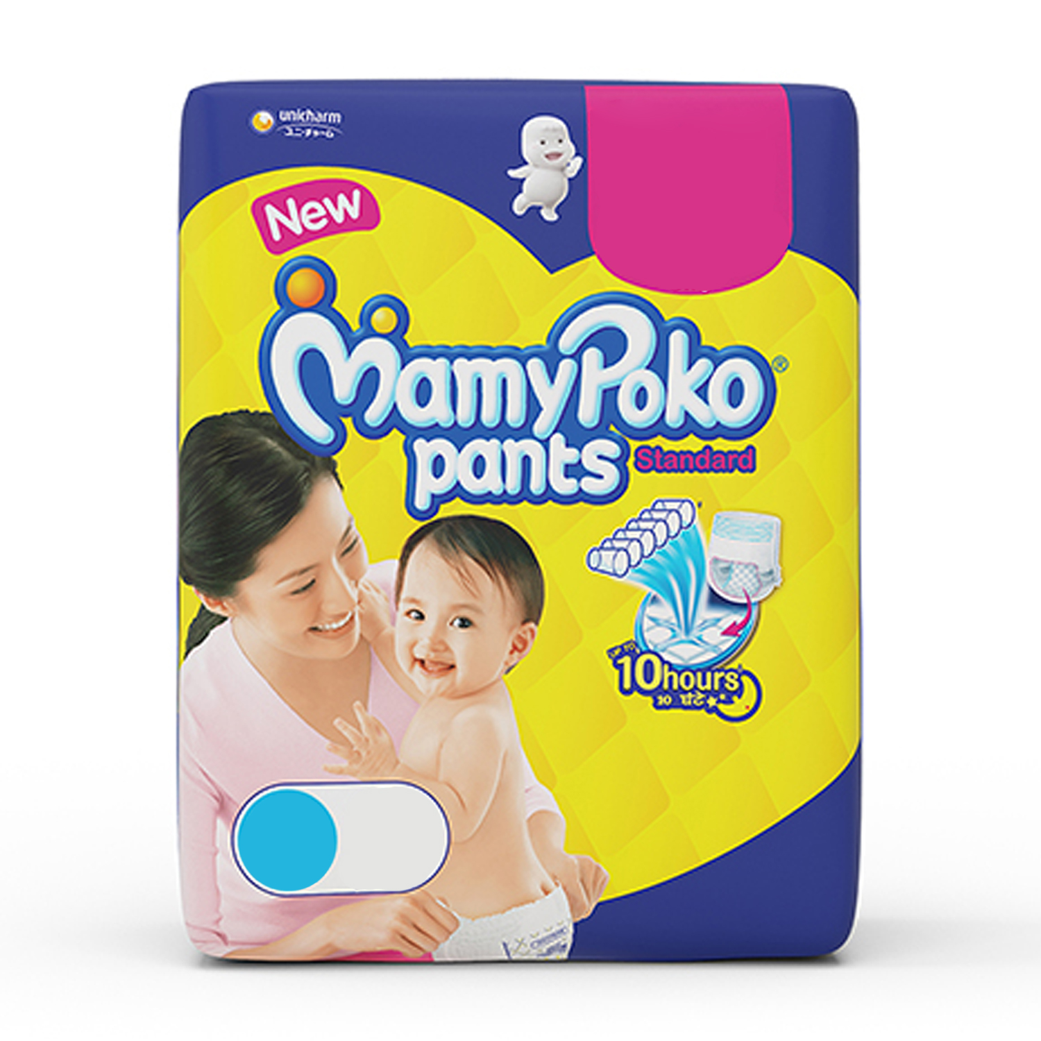 Mamypoko Standard Pant Diapers (L 7 Pieces Pack of 1) BRAND_BOX