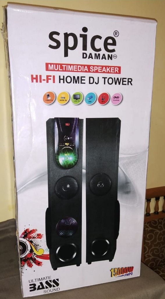 karaoke speaker and mic set