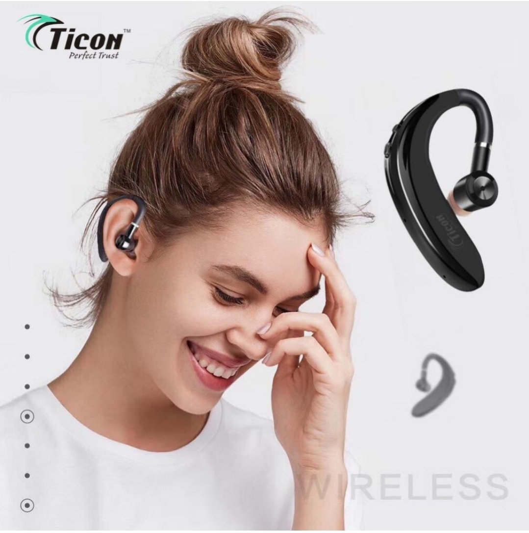 Ticon WH-900 Wireless / Bluetooth In the Ear (With mic - Yes, Black) |  Udaan - B2B Buying for Retailers