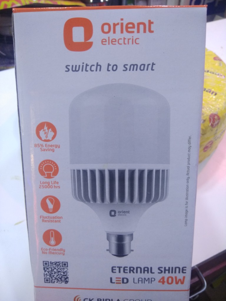 orient 40 watt led bulb