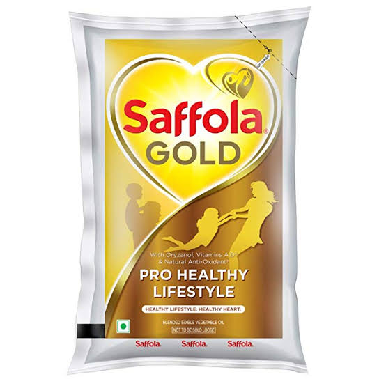 SAFFOLA GOLD VEGETABLE OIL 1 LTR POUCH (20 PCS) Udaan B2B Buying