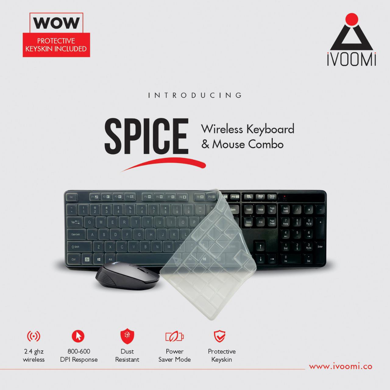 ivoomi keyboard mouse combo