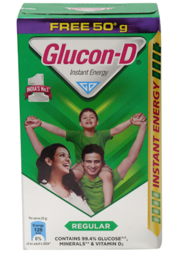 Glucon D Regular Energy Drink Gm Pack Of Gm Extra Each