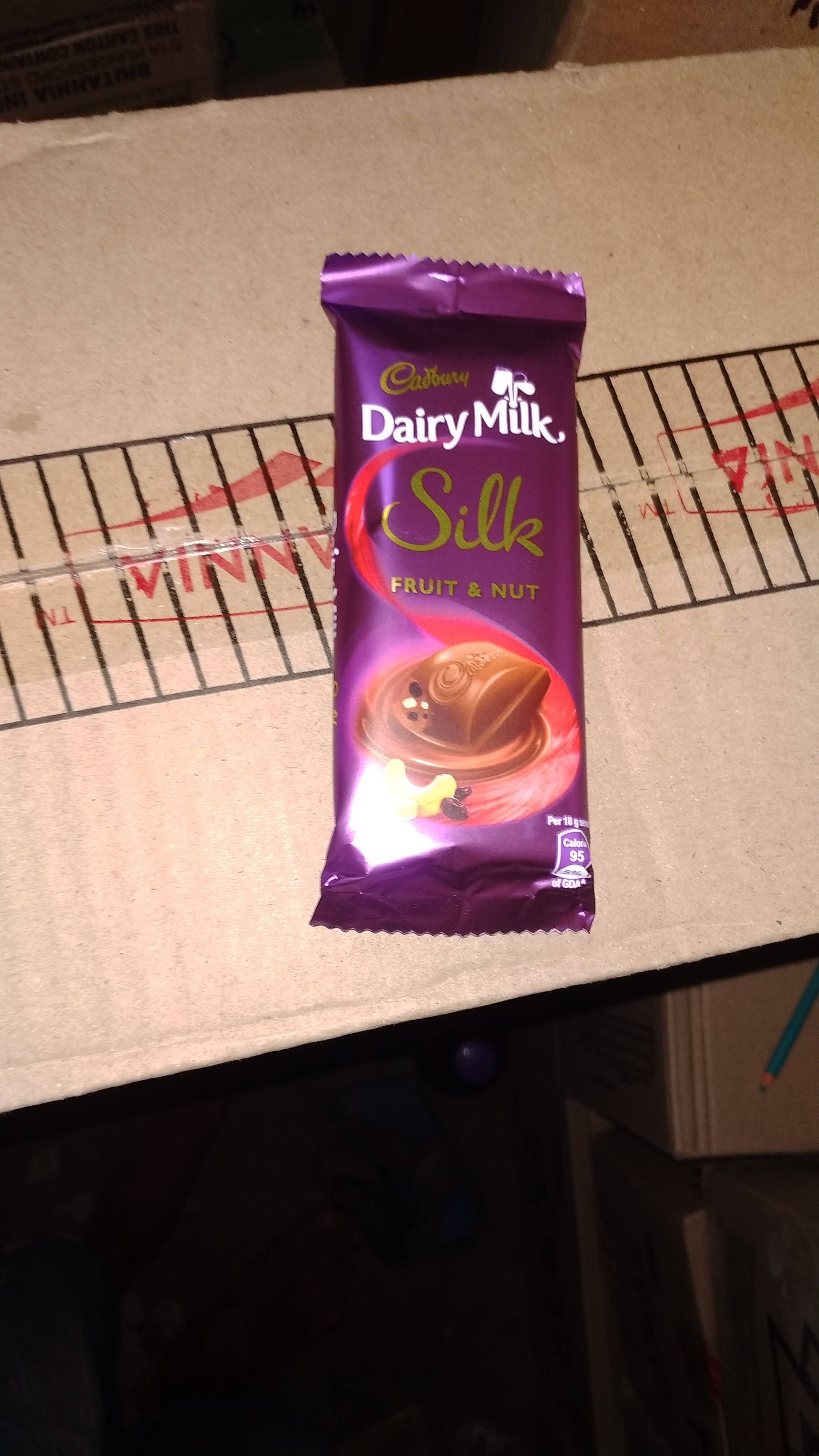 Cadbury Dairy Milk Dairy Milk Silk Fruit & Nut Milk Chocolate 137 gm