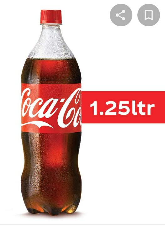 CocaCola Cold Drink (1 L, Pack of 1) (Set Of 12) (MRP 60.00 Rs