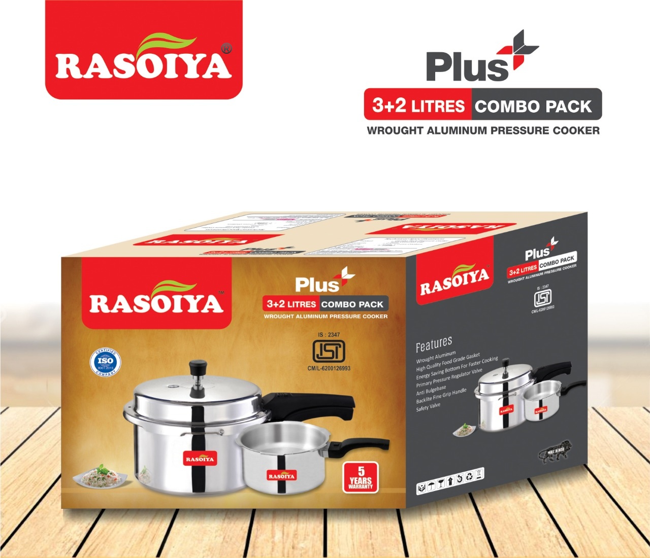 rasoiya cooker 3 litre price