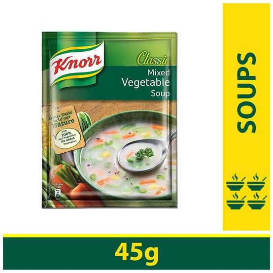 Knorr Mixed Vegetable Soup Mrp Pcs X Gm Udaan B B