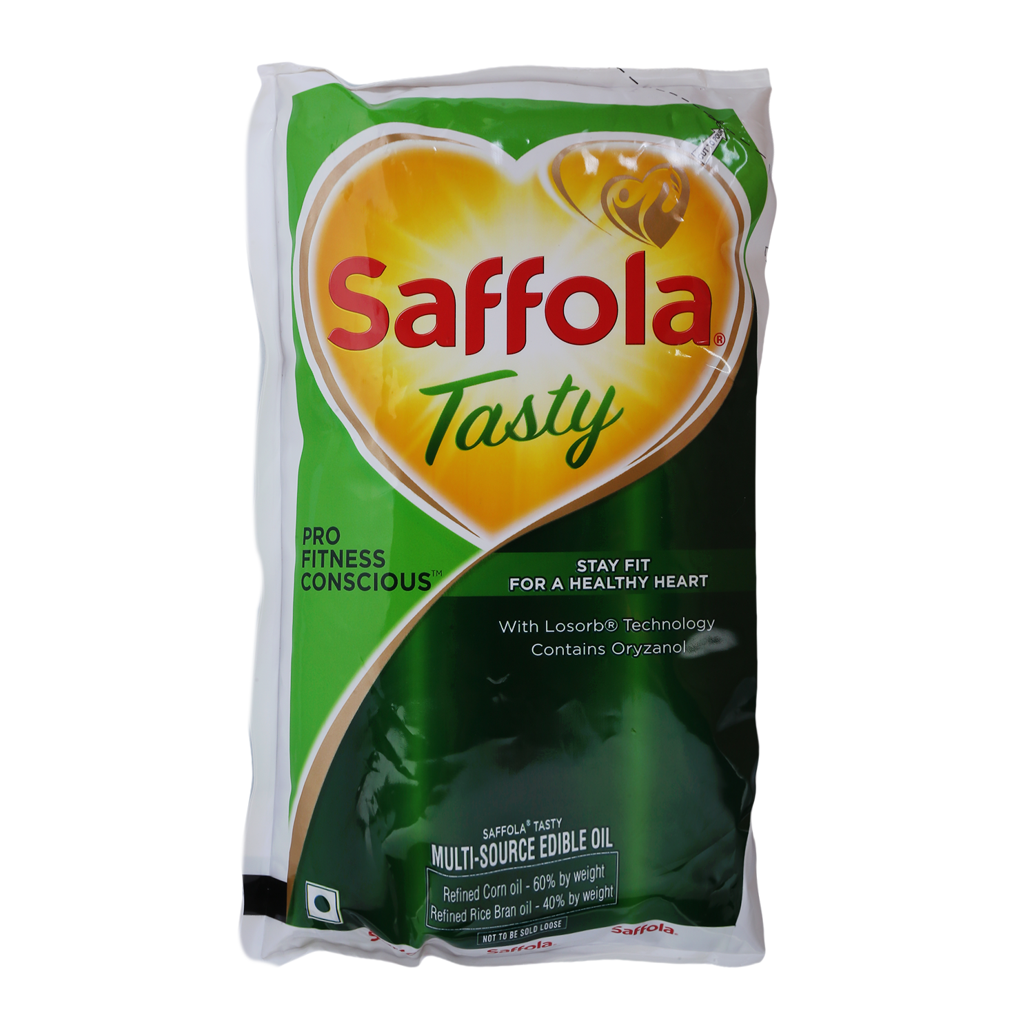 Saffola Tasty MultiSource Edible Oil (Pouch) 1 L BRAND_BOX (Set of