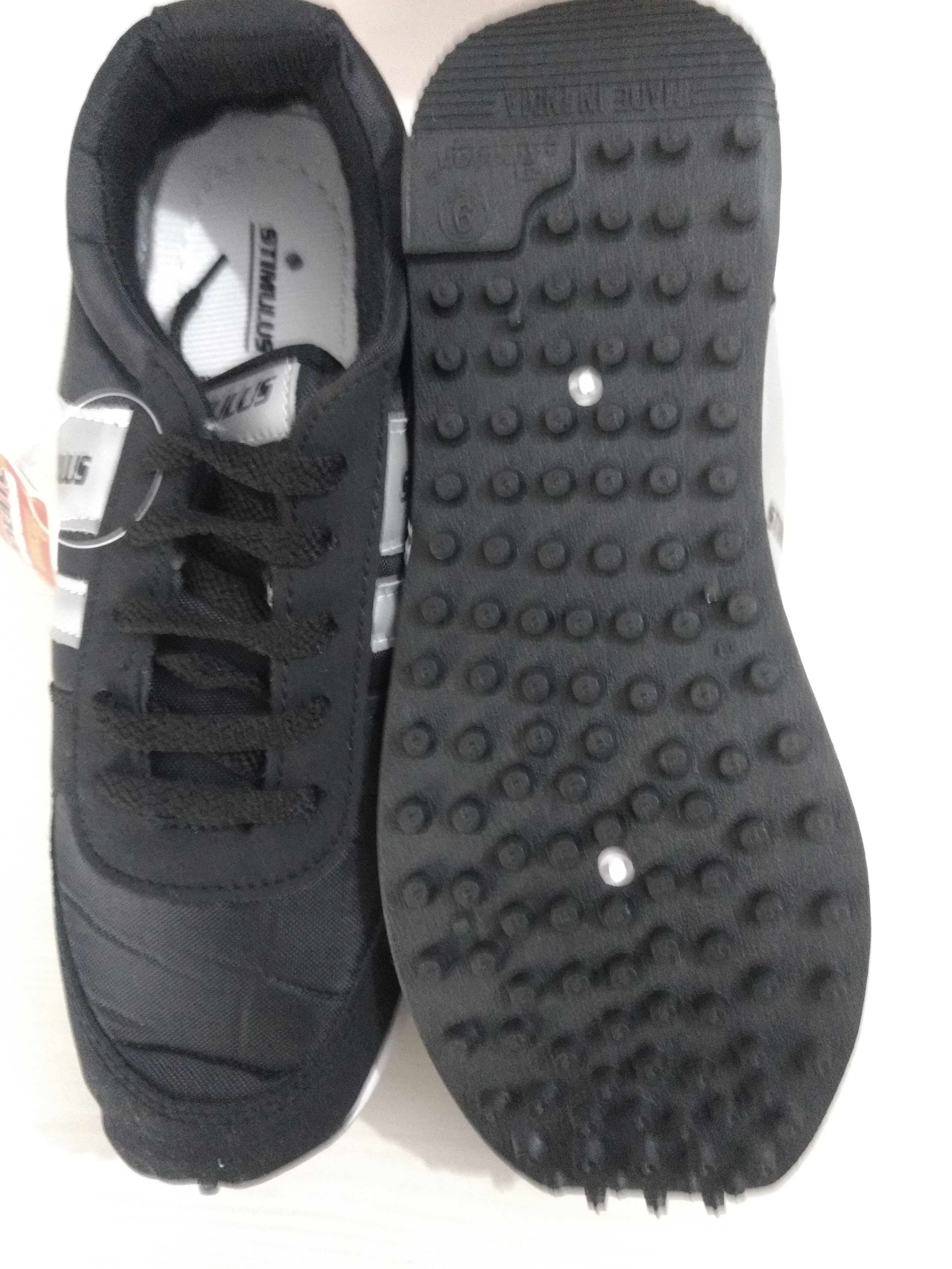 Paragon Stimulus 9764 Black Sport Shoes 