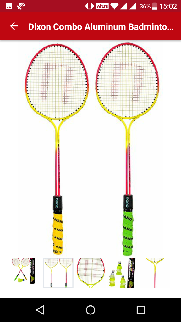 dixon badminton racket