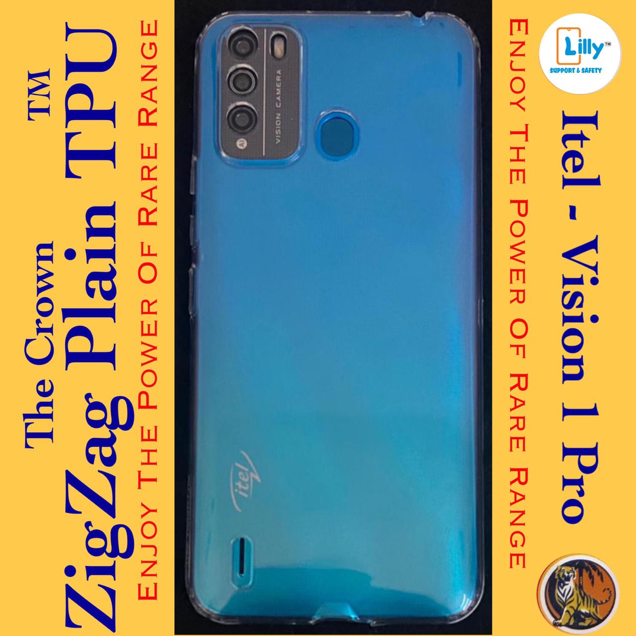 itel vision 1 pro back cover