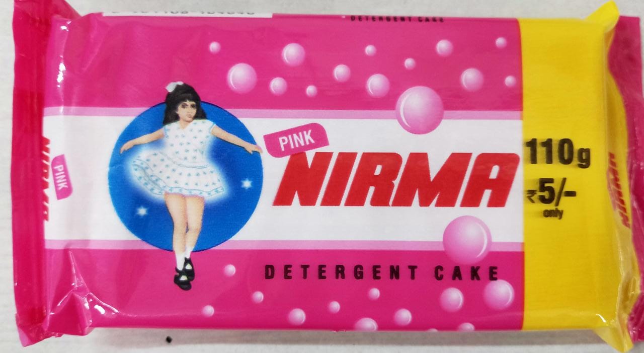Nirma Pink Detergent Bar (Pack of 1 , 110 gm, ) BRAND_BOX (Set of 80) BRAND_BOX of 80 EACH
