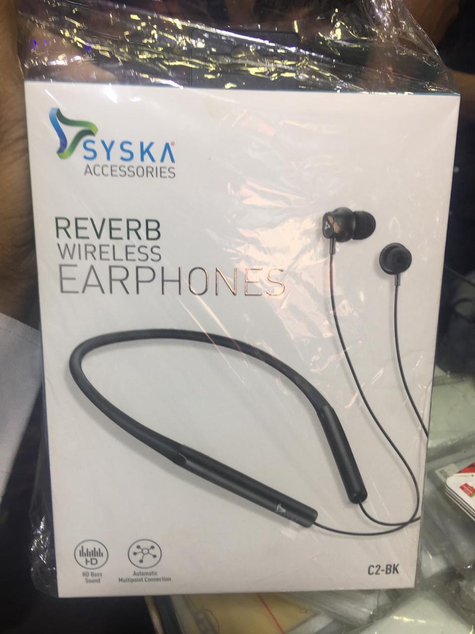 syska reverb wireless earphones