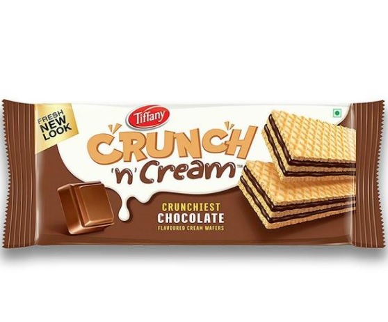 Tiffany Crunch 'n' Cream Crunchiest Chocolate Wafer Biscuits - (Pack of ...