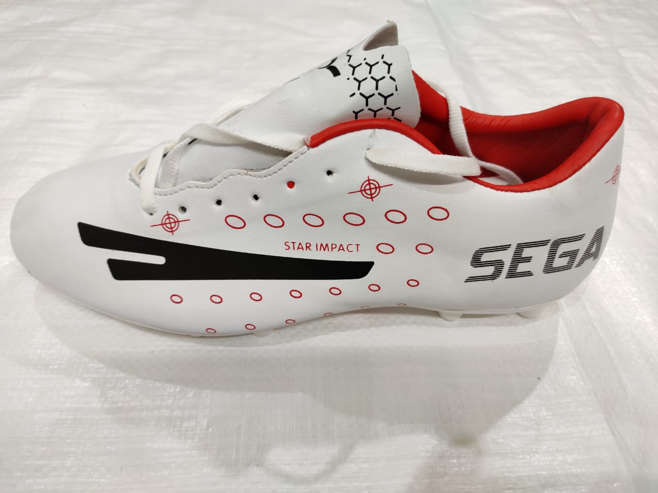 sega classic football shoes white