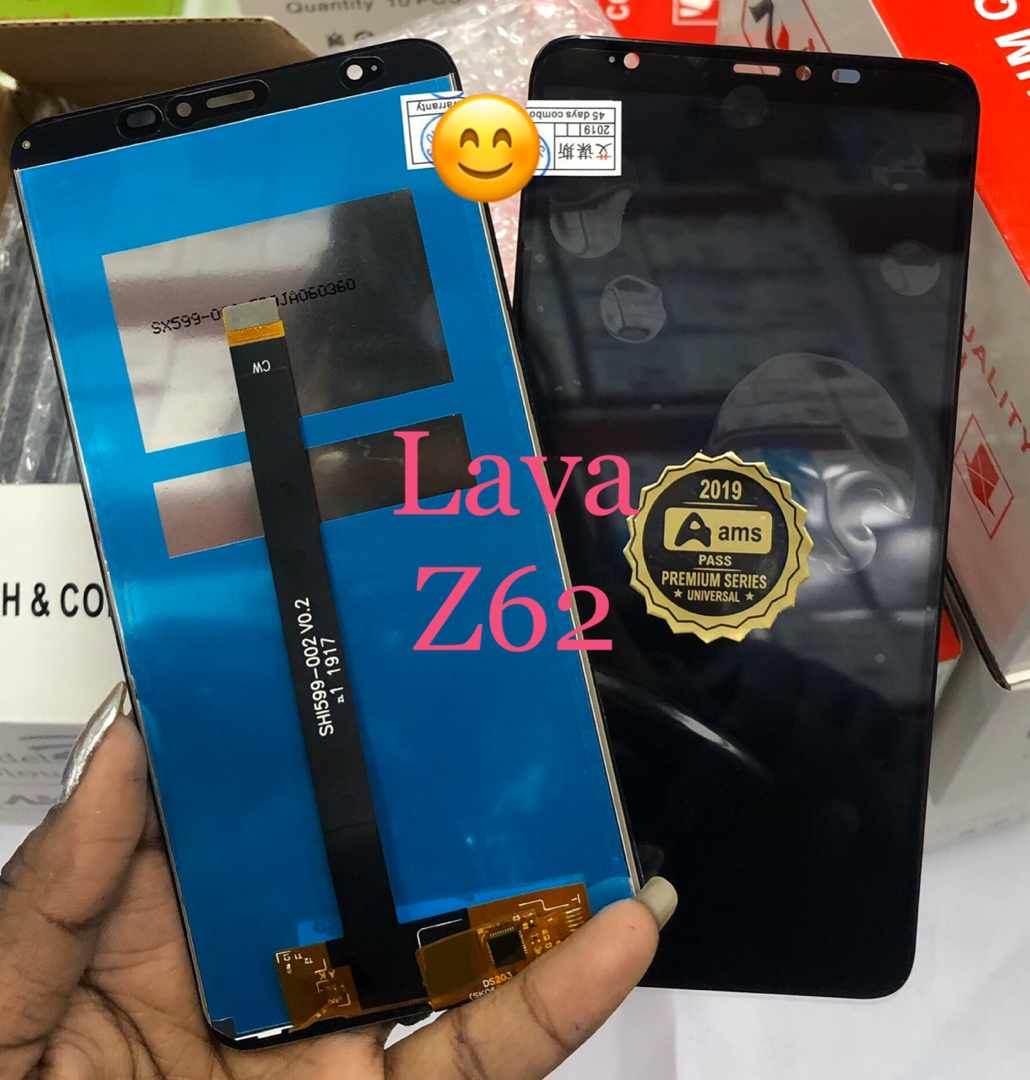 Lava Z62 Compatible Ams Black Folder Display With Touch Screen Udaan B2b Buying For Retailers