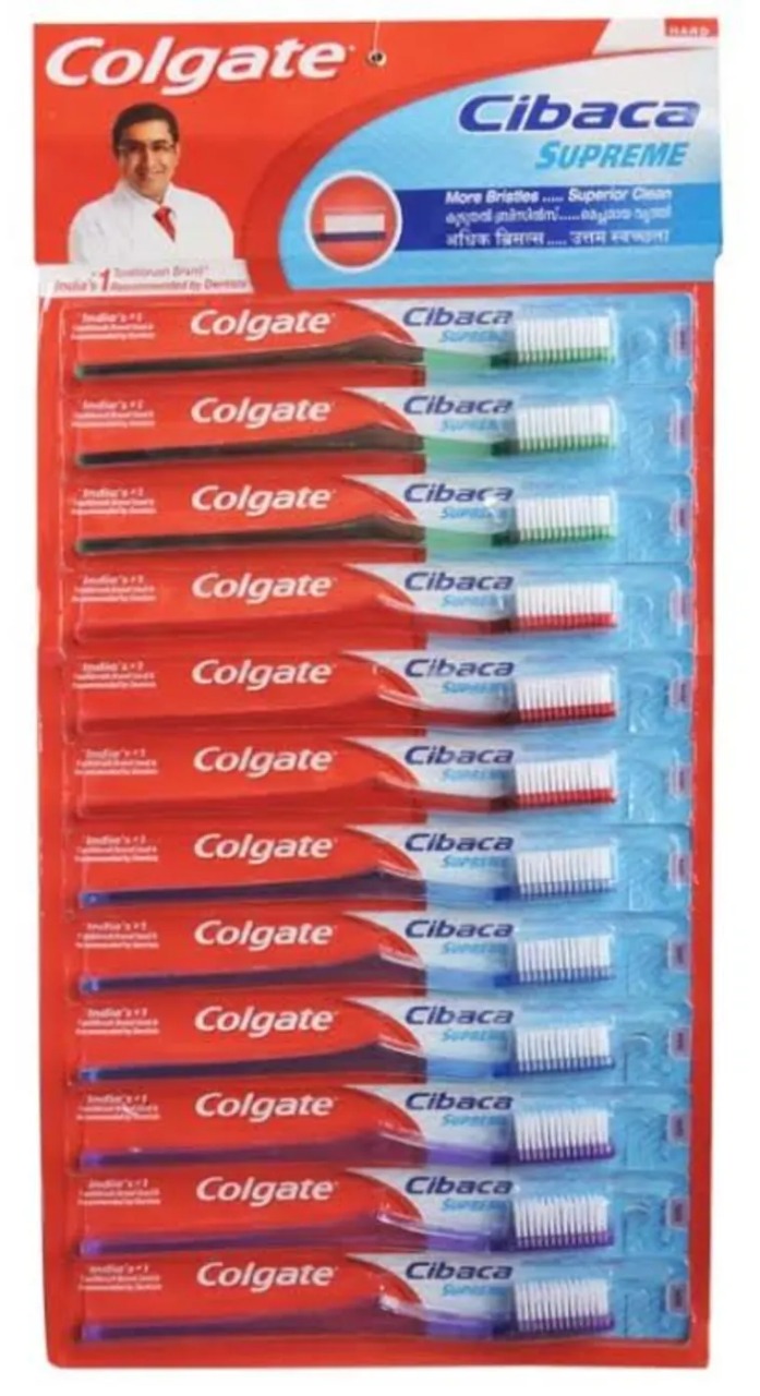 cibaca toothbrush hard