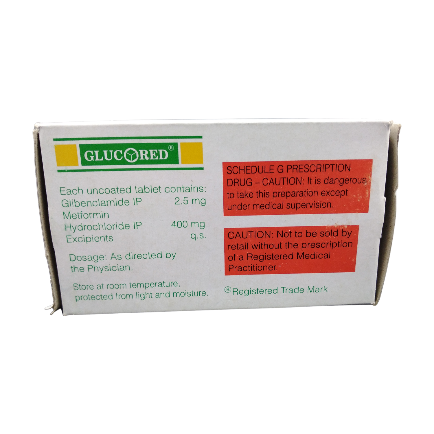 GLUCORED Tablet 10 - EACH of 1 | Udaan - B2B Buying for Retailers